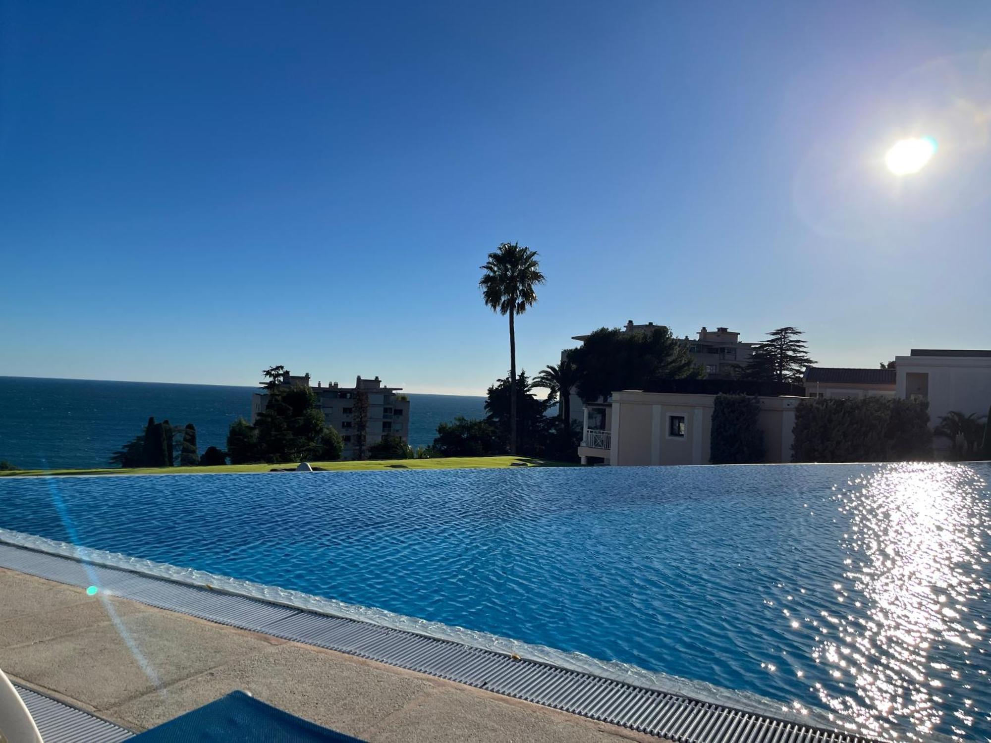 Superbe Appartement Une Chambre Vue Mer Piscine Tennis Cannes Dış mekan fotoğraf